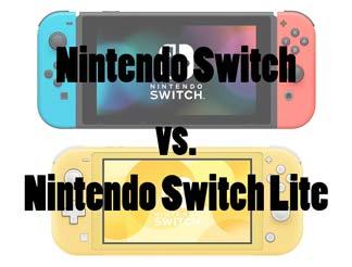 Nintendo Switch vs. Nintendo Switch Lite