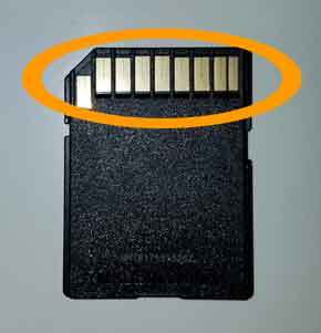 SD Card Pins