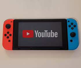 YouTube on Nintendo Switch