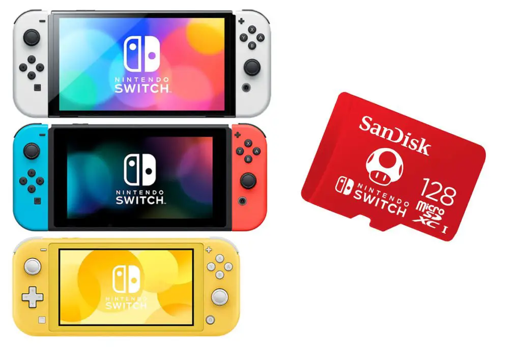 Nintendo Switch microSD card