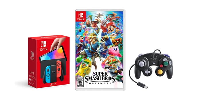 Super Smash Bros. Ultimate with GameCube Controller
