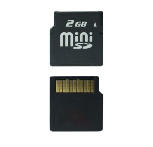 miniSD memory card