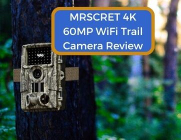 MRSCRET 4K 60MP WiFi Trail Camera Review